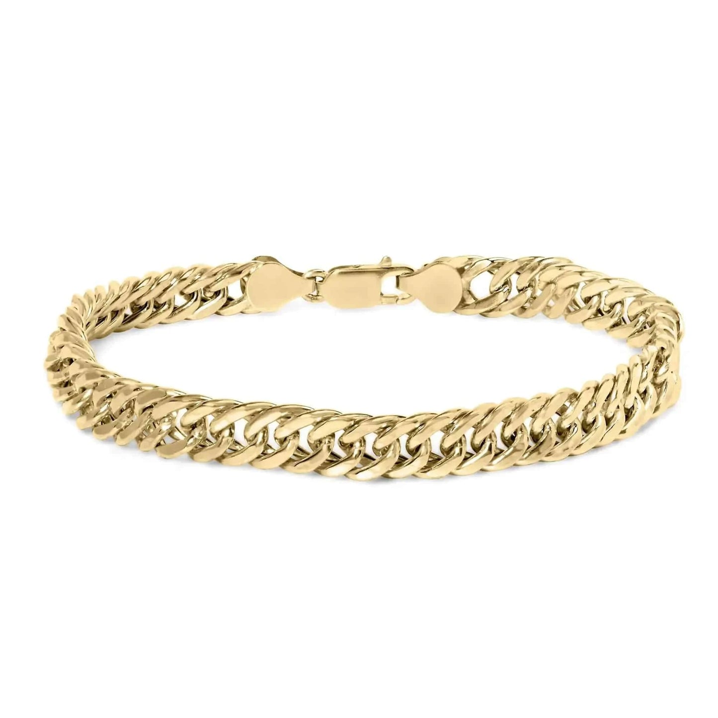 10K Yellow Gold Cuban Link Bracelet - 8.5 Inches Fair Prices Online