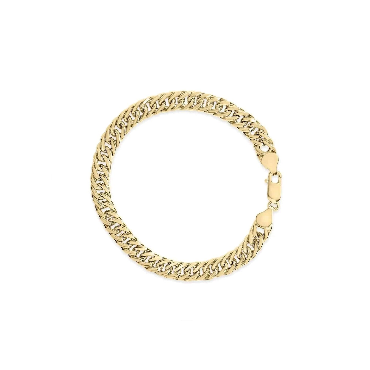 10K Yellow Gold Cuban Link Bracelet - 8.5 Inches Fair Prices Online