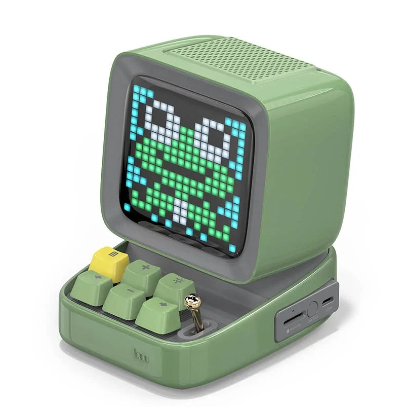 Retro Pixel Art Bluetooth Speaker and Alarm Clock Fair Prices Online