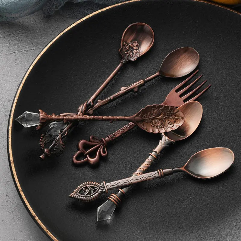 Vintage Dessert Royal Style Cutlery Set Fair Prices Online