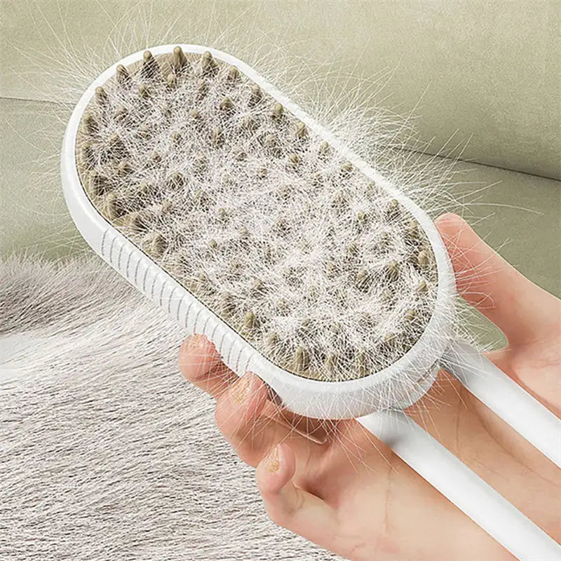 Cat Steam Brush Steamy Dog Brush 3 In 1 Electric Spray Cat Hair Brushes For Massage Pet Grooming Comb Hair Removal Combs Pet Products Fair Prices Online