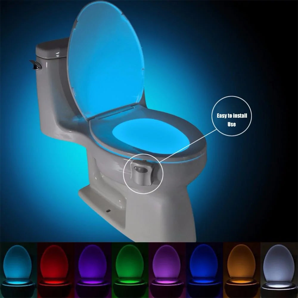 Smart Motion Sensor Toilet Seat Nightlight Fair Prices Online