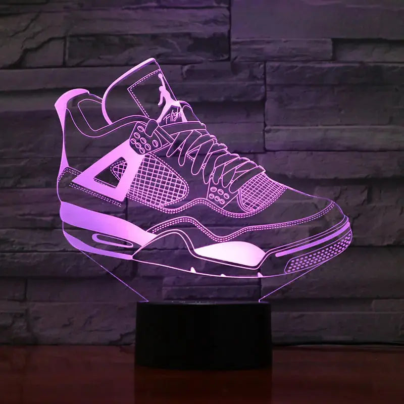 3D LED Sneakers Night Lamp Fair Prices Online