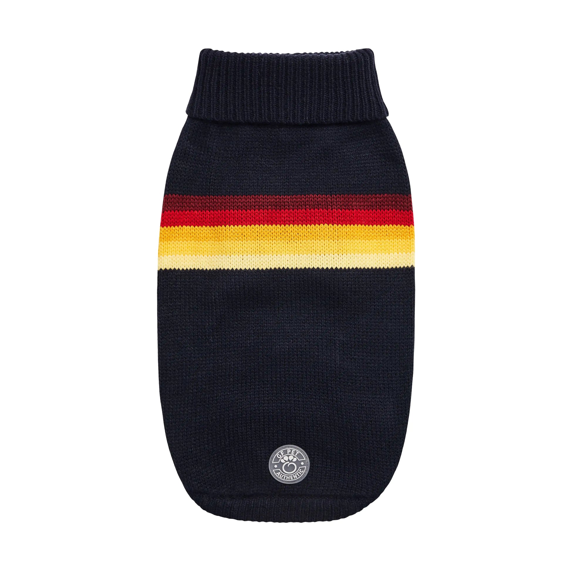 Navy Retro Knit Dog Sweater Fair Prices Online