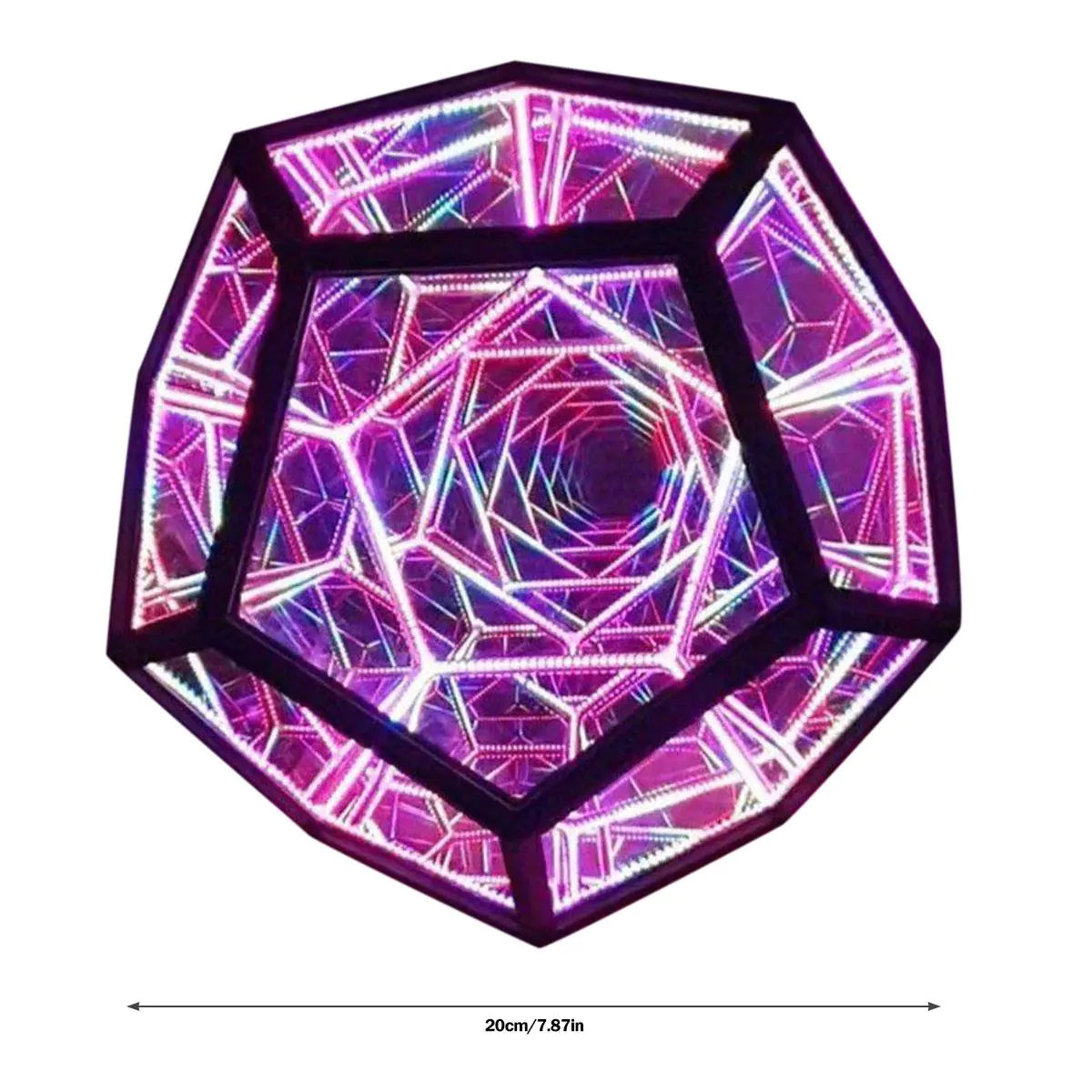 Infinite Dodecahedron Color Art Light Fair Prices Online