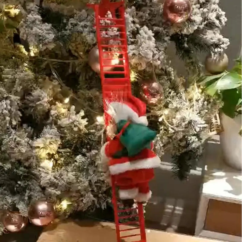 Electric Climbing Santa Doll Fair Prices Online