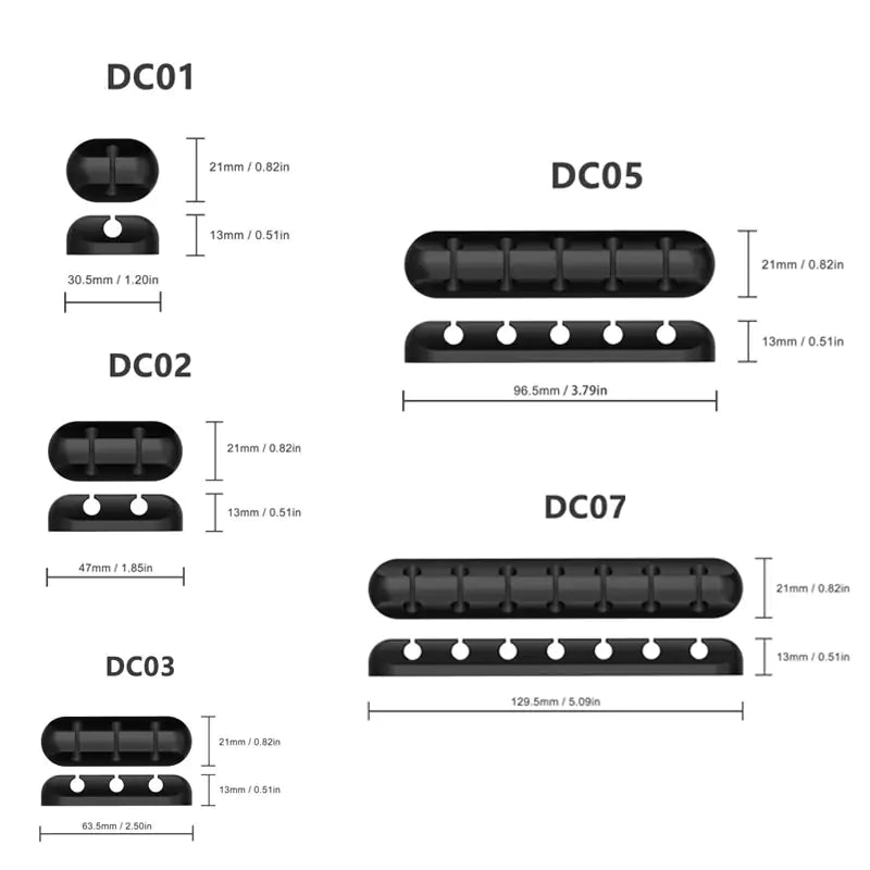 Silicone Cable Desk Organizer Fair Prices Online