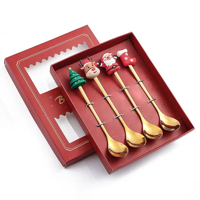 Christmas Cutlery Set: Festive Spoon and Fork Fair Prices Online