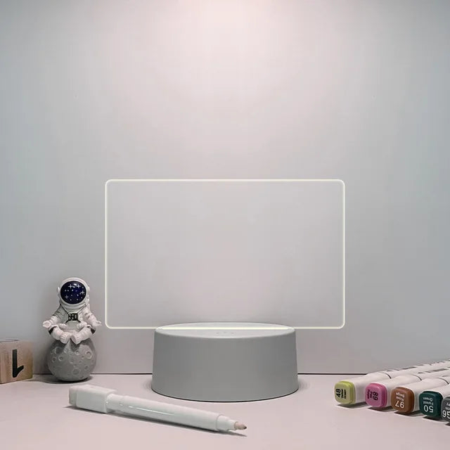 Night Light Changing Memo Board Creative Led Lamp Fair Prices Online