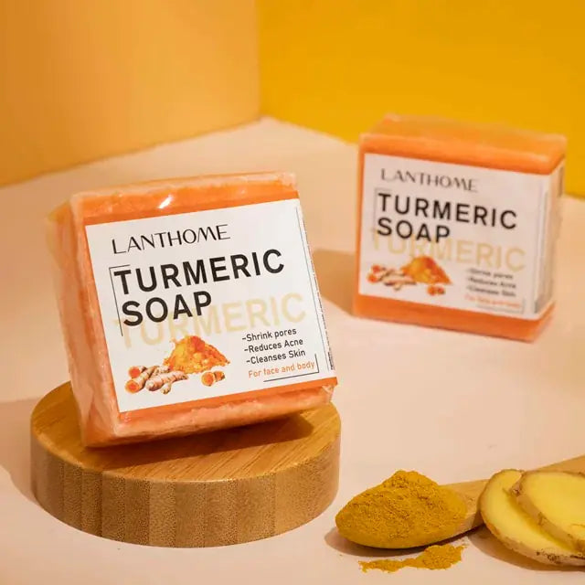 Turmeric Soap Face Cleansing Anti Acne Fair Prices Online