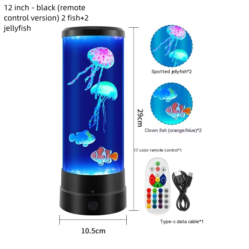 Jellyfish LED Color Changing Lamp Fair Prices Online