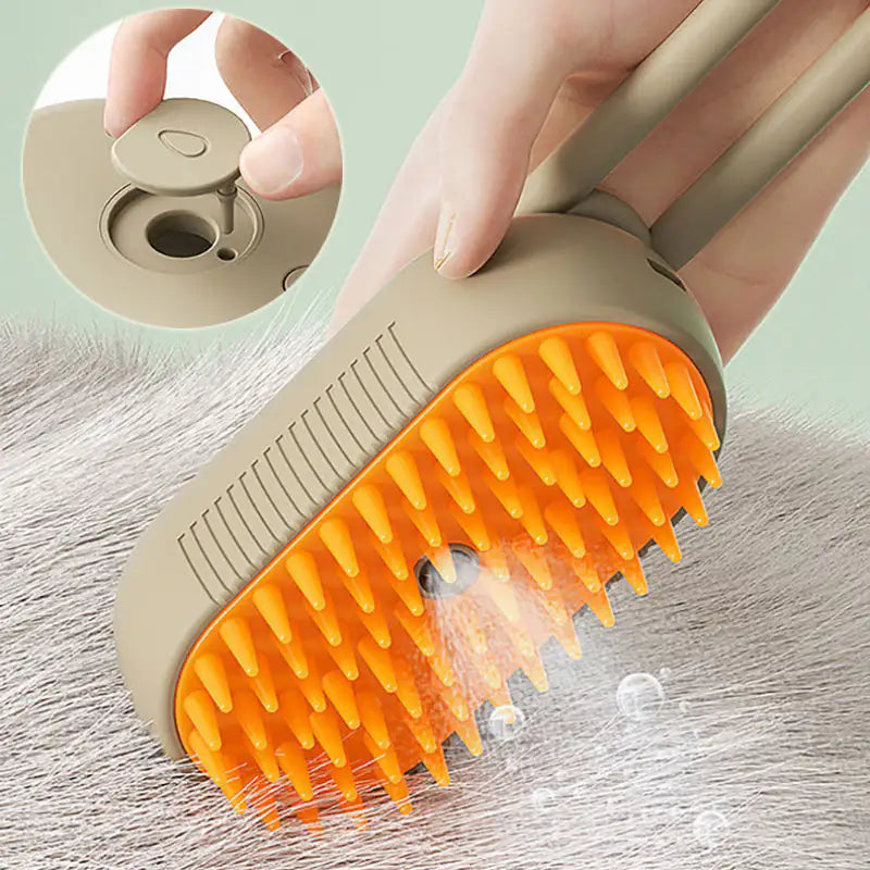 Cat Steam Brush Steamy Dog Brush 3 In 1 Electric Spray Cat Hair Brushes For Massage Pet Grooming Comb Hair Removal Combs Pet Products Fair Prices Online