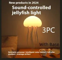 LED Jellyfish Mood Lamp - Smart Bedside Light Fair Prices Online