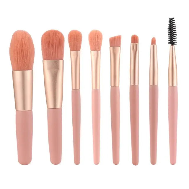 8Pcs Makeup Brushes Set - Fair Prices Online