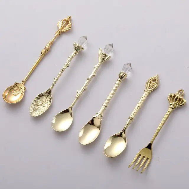 Vintage Dessert Royal Style Cutlery Set Fair Prices Online