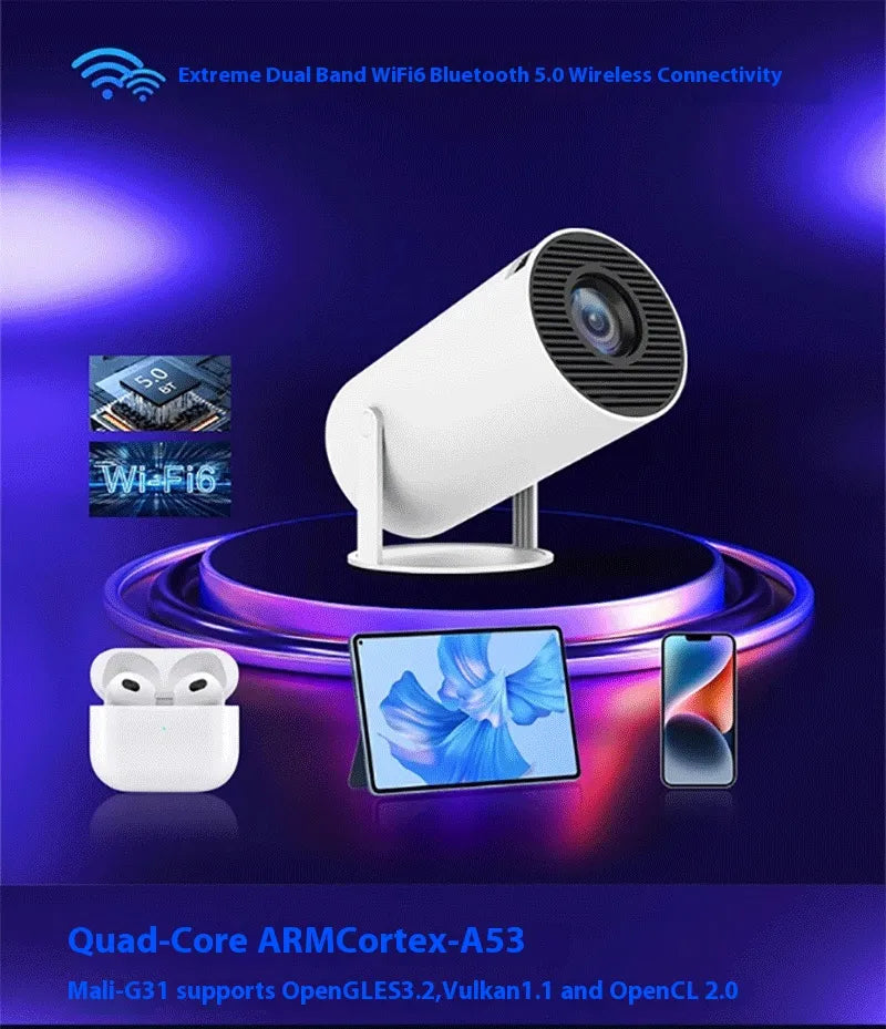 Portable 180° Home Projector Fair Prices Online