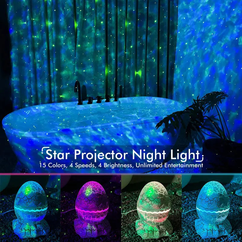 Dinosaur Egg Shell Galaxy Projector Fair Prices Online