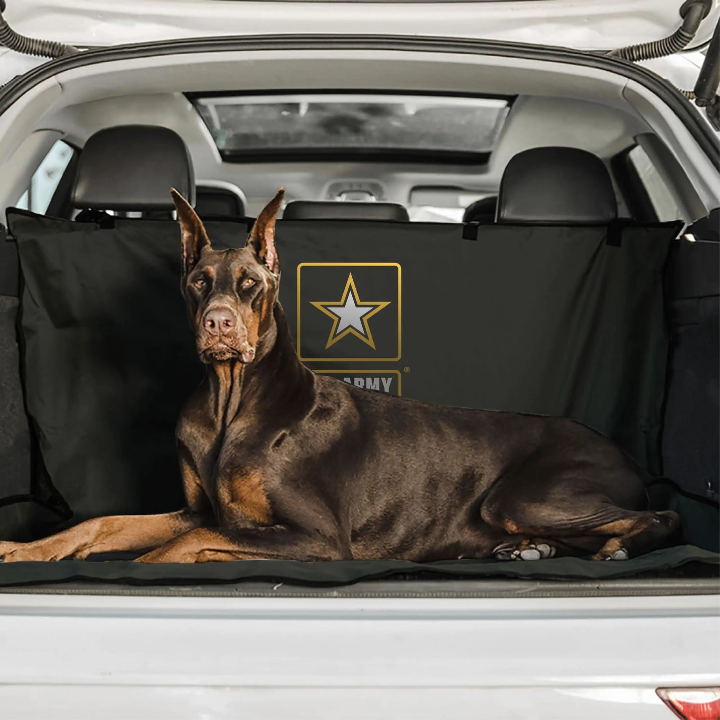 US Army Car or SUV Cargo Pet Cover - Dark Camo Fair Prices Online