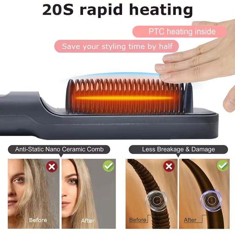 Sleek Salon Electric Straightener Comb Fair Prices Online