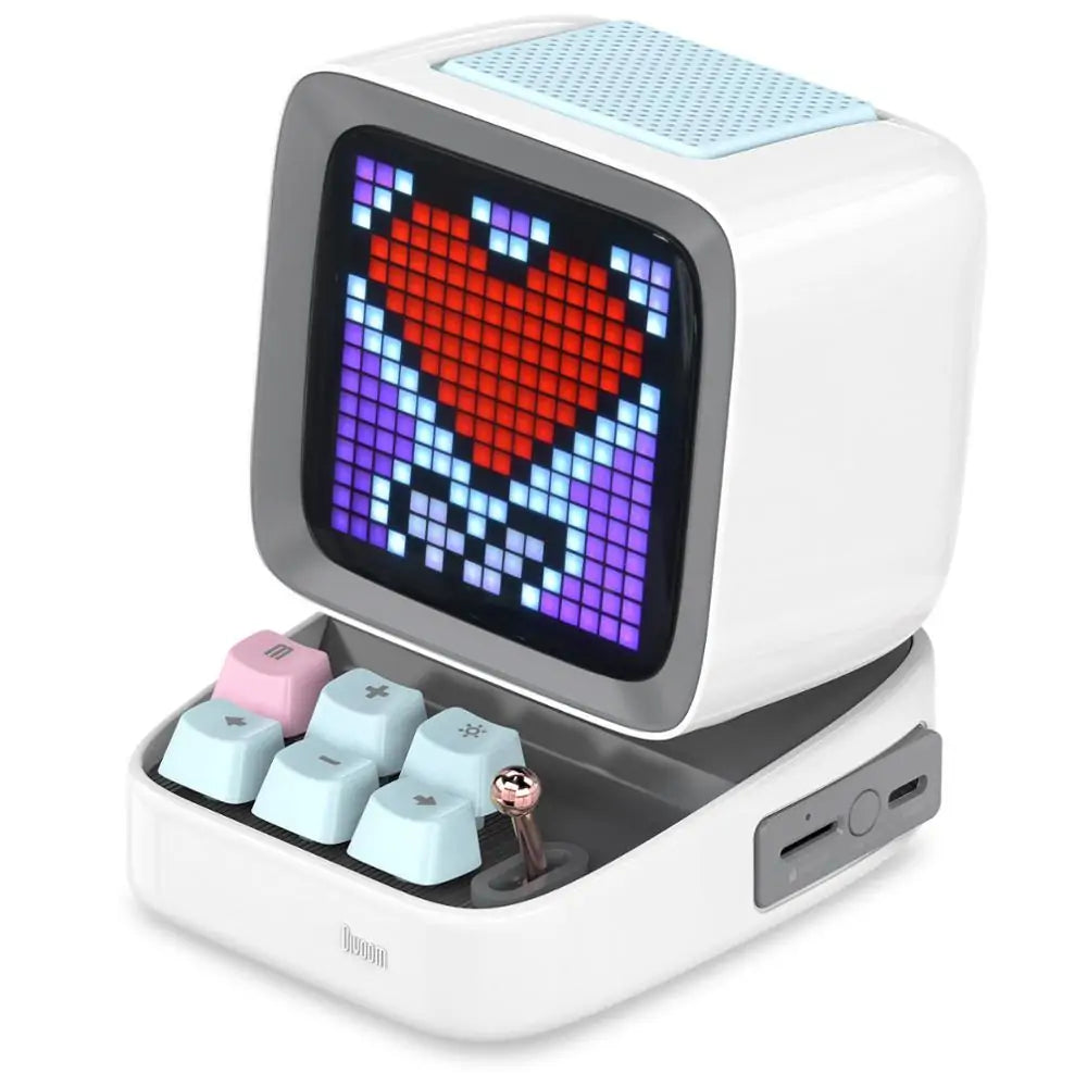 Retro Pixel Art Bluetooth Speaker and Alarm Clock Fair Prices Online