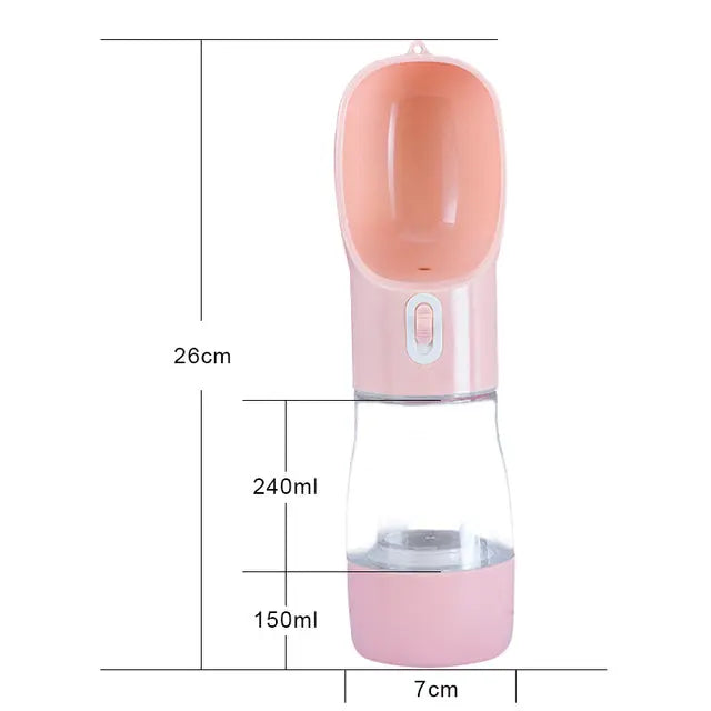 Pet Dog Water Bottle Feeder - Fair Prices Online