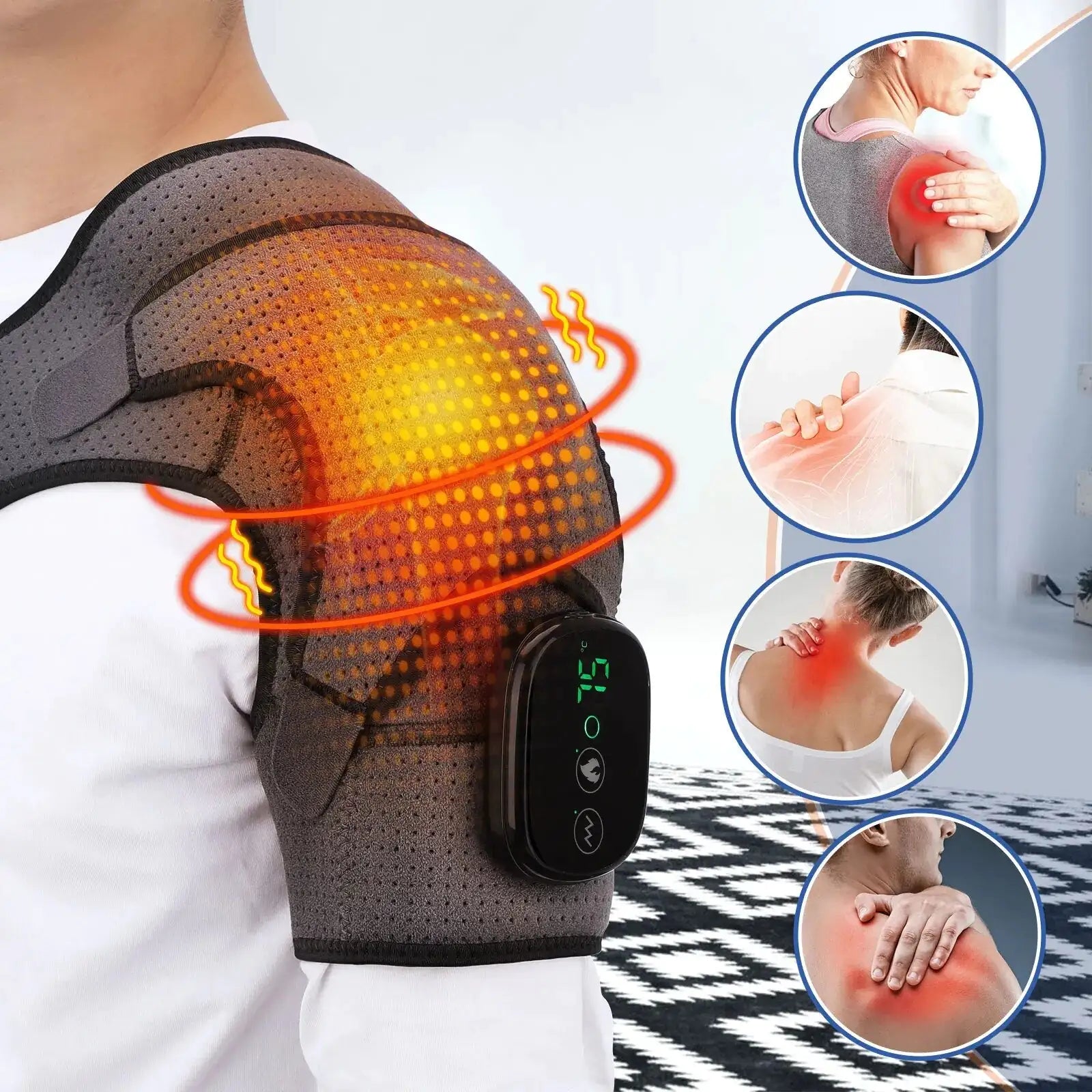 Shoulder Pain Relief With Electric Heating Fair Prices Online