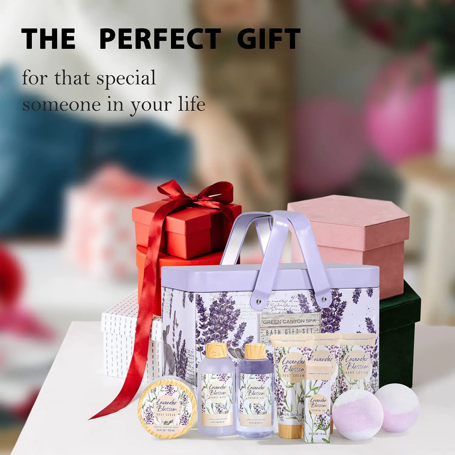 Green Spa Lavender Gift Basket Fair Prices Online