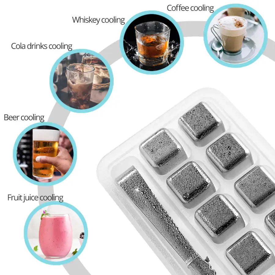 Chilling Stainless Ice Cubes Fair Prices Online