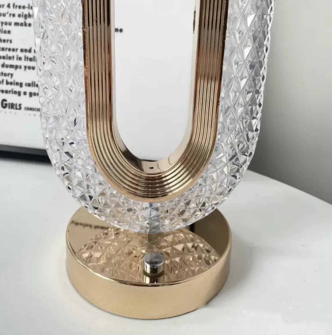 Crystal Touch Desk Lamp – Light Luxury Home Decor Fair Prices Online