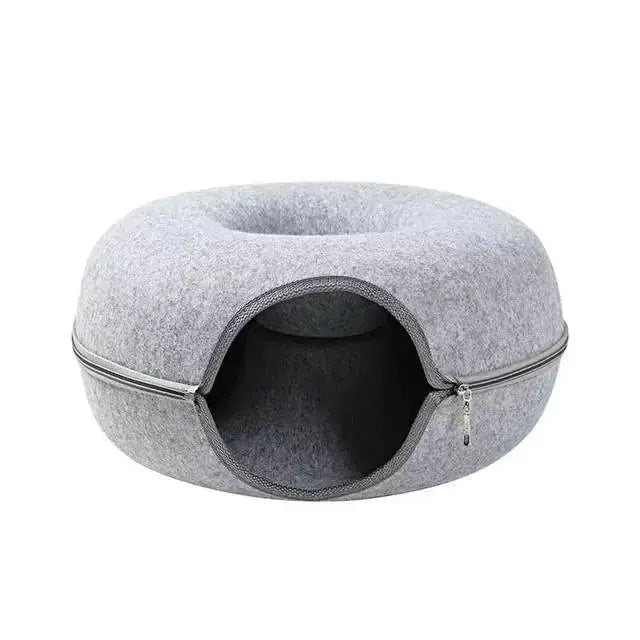 Donut Cat Bed Pet Cat Tunnel Interactive Game Toy Fair Prices Online