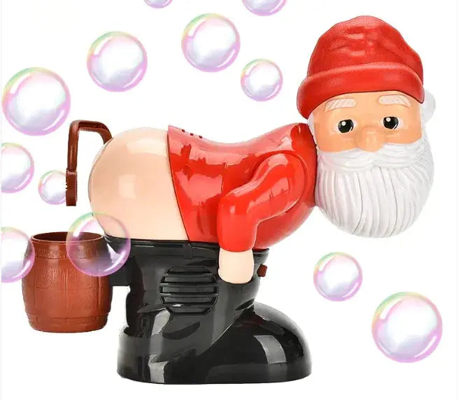 Electric Santa Claus Bubble Machine with Music & Light Fair Prices Online