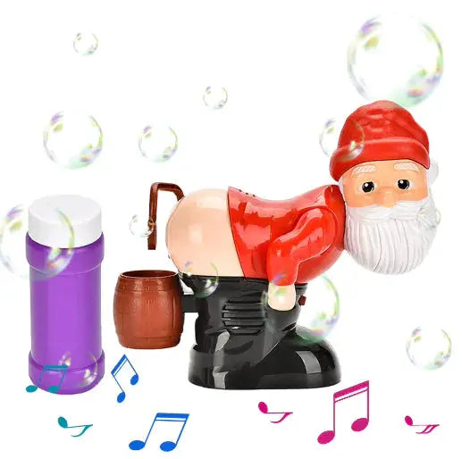 Electric Santa Claus Bubble Machine with Music & Light Fair Prices Online