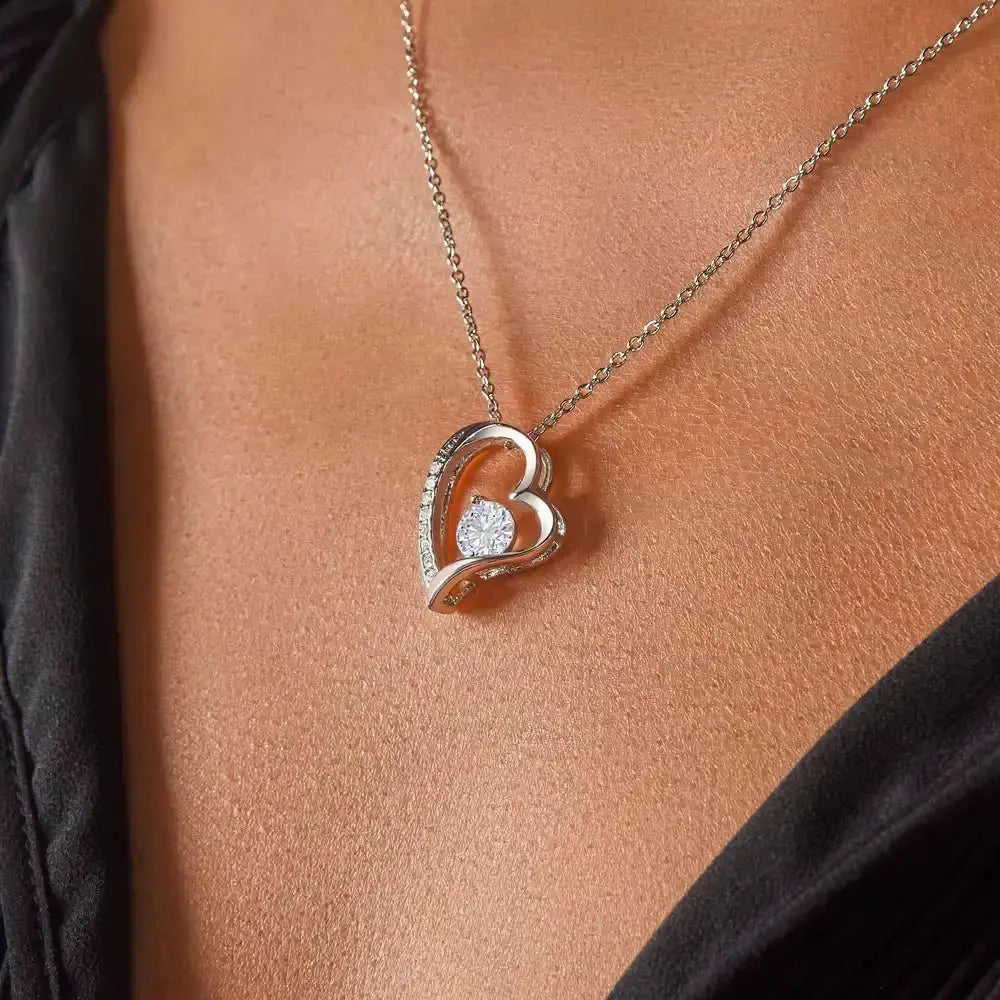 Elegant Classic Heart Pendant Necklace Fair Prices Online