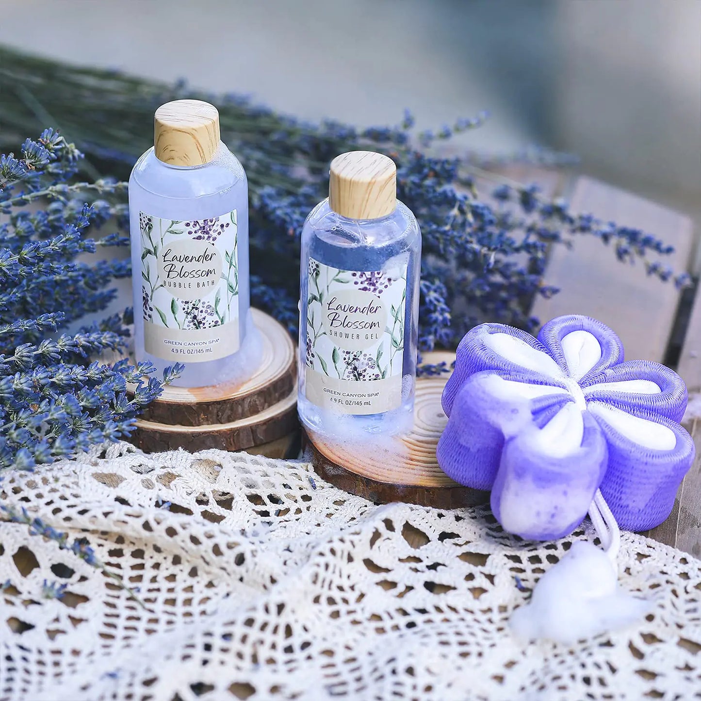 Green Spa Lavender Gift Basket Fair Prices Online