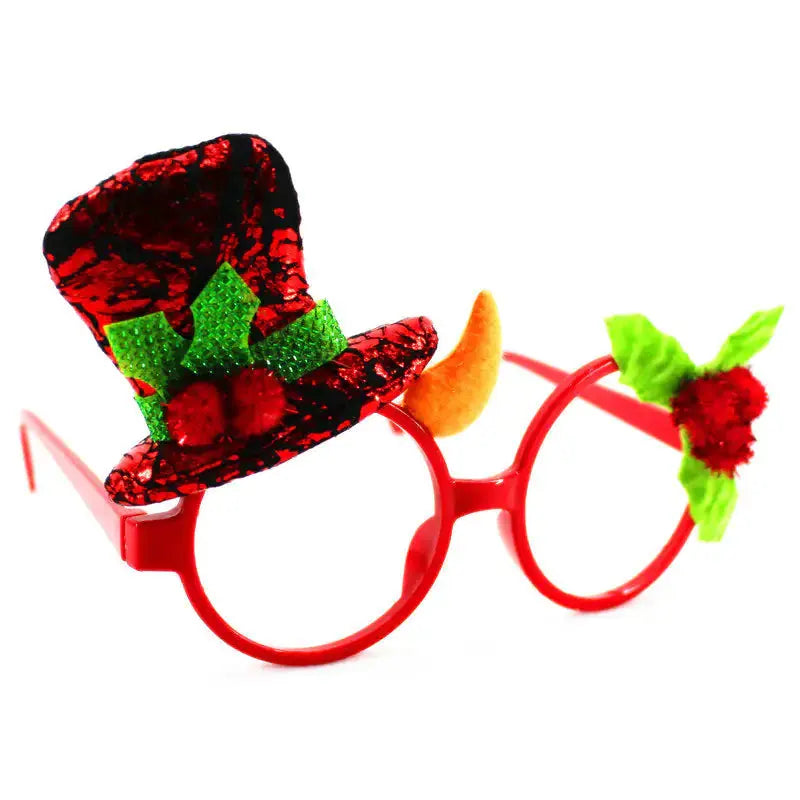 Festive Santa Glasses for Christmas Fair Prices Online