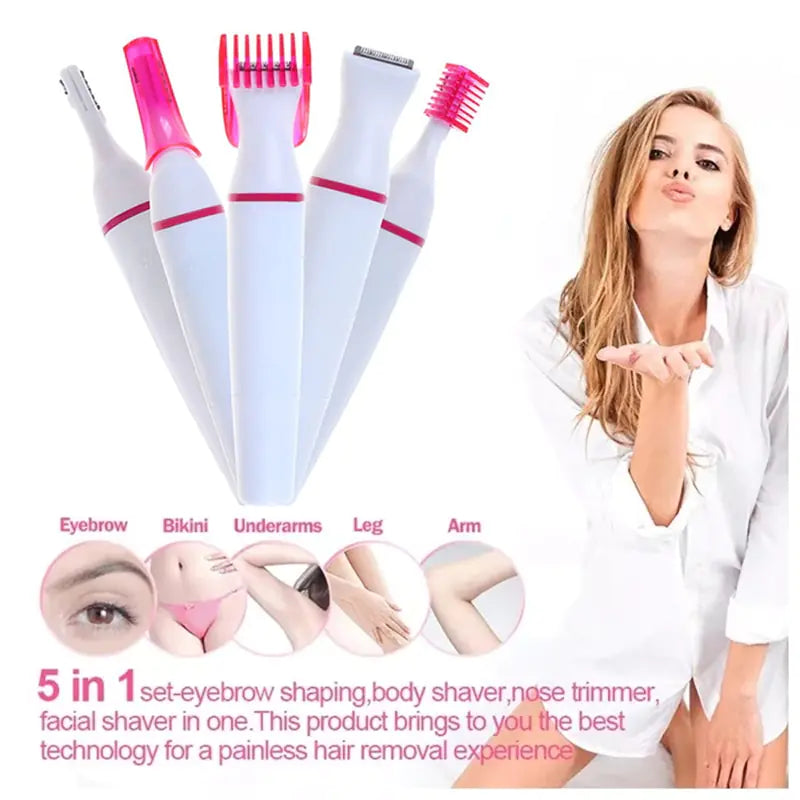 5 In 1 Multifunction Hair Removal Combo Fair Prices Online