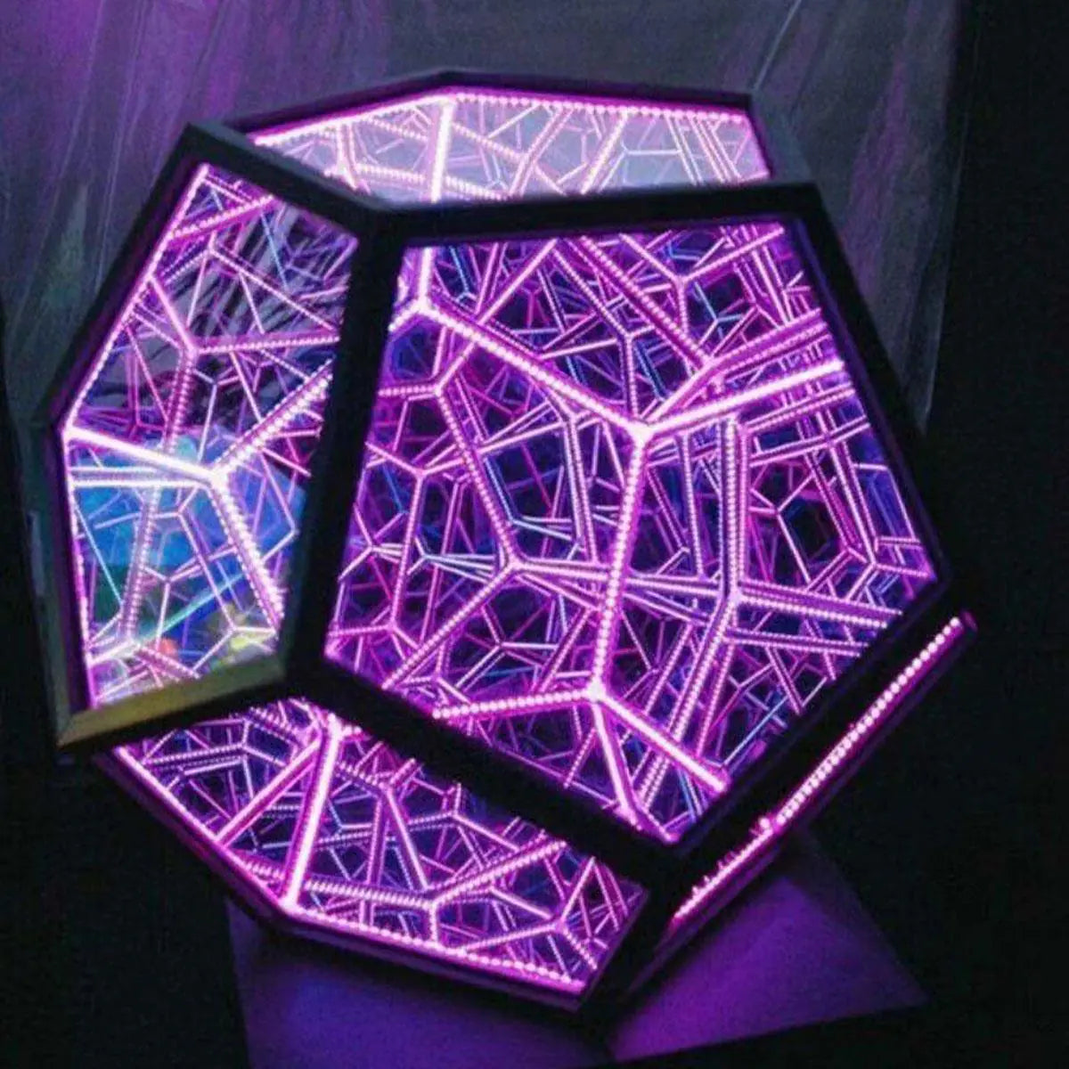 Infinite Dodecahedron Color Art Light Fair Prices Online