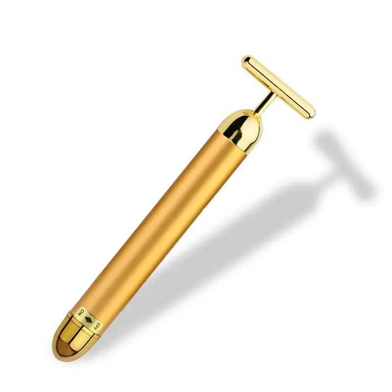 Energy 24K Gold T Beauty Bar Facial Roller Massager - Fair Prices Online