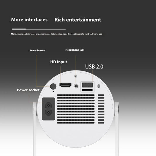 Portable 180° Home Projector Fair Prices Online