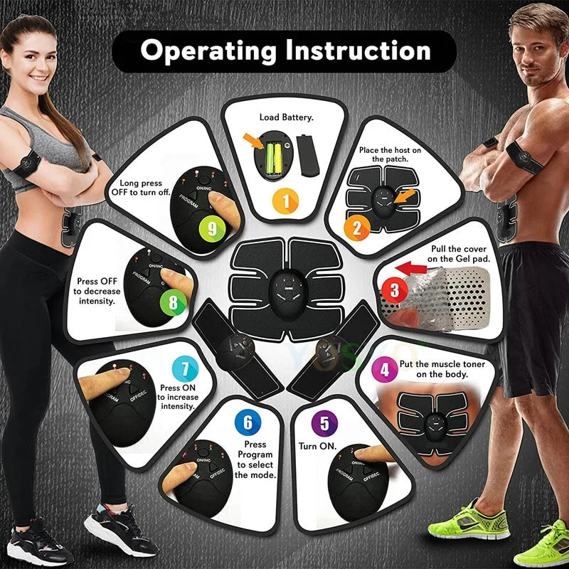 Electric Muscle Stimulator Exerciser Machine Fair Prices Online