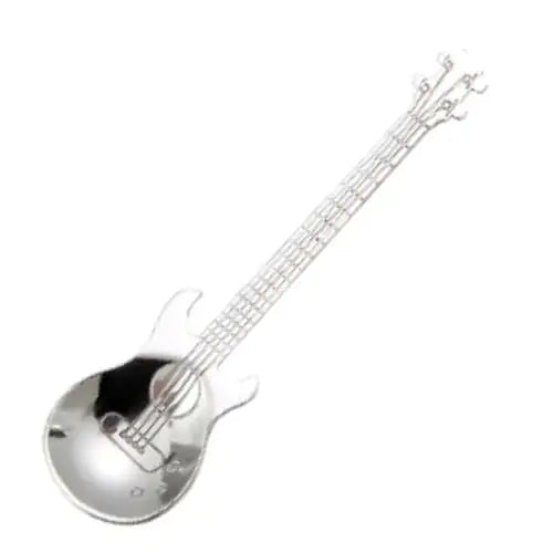 Stainless Steel Guitar Shaped Love Coffee Spoon Teaspoon Fair Prices Online