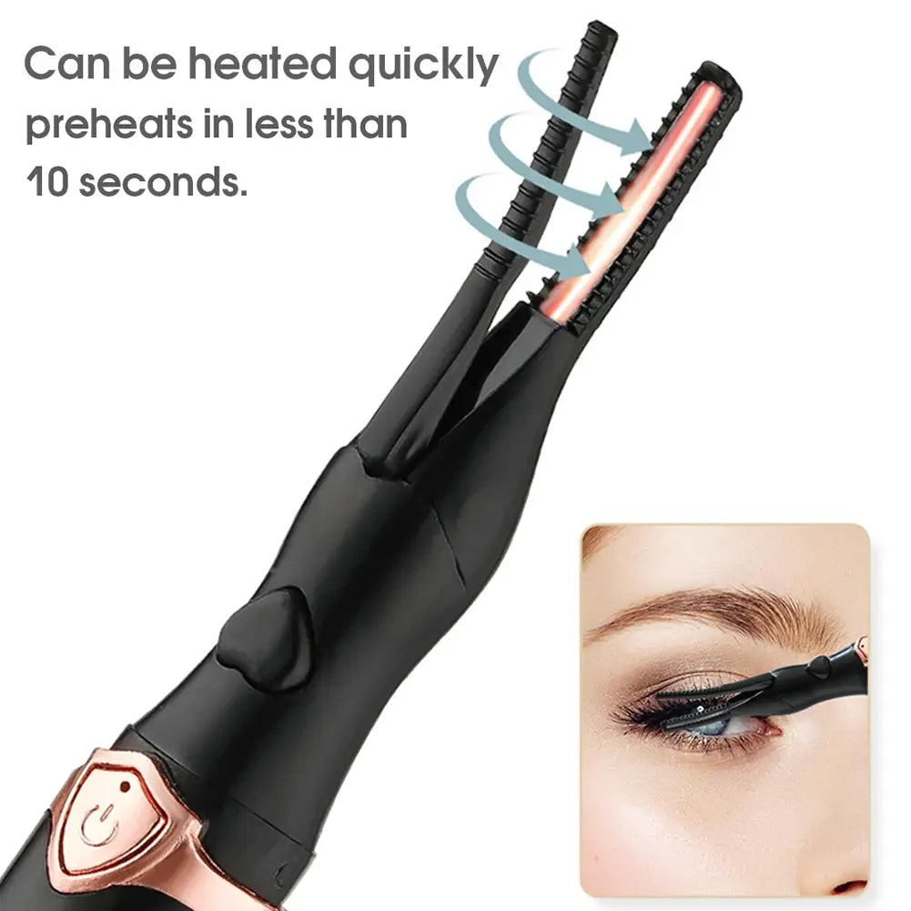 Portable USB Rechargeable Electric Eyelash Curler Fair Prices Online