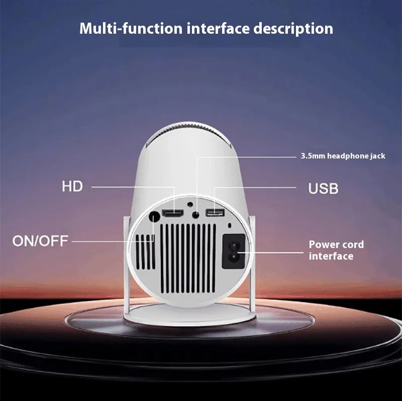 Portable 180° Home Projector Fair Prices Online