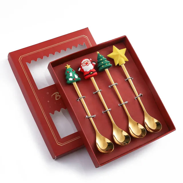 Christmas Cutlery Set: Festive Spoon and Fork Fair Prices Online