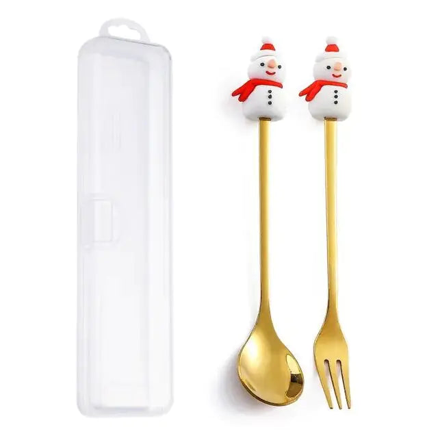 Christmas Cutlery Set: Festive Spoon and Fork Fair Prices Online