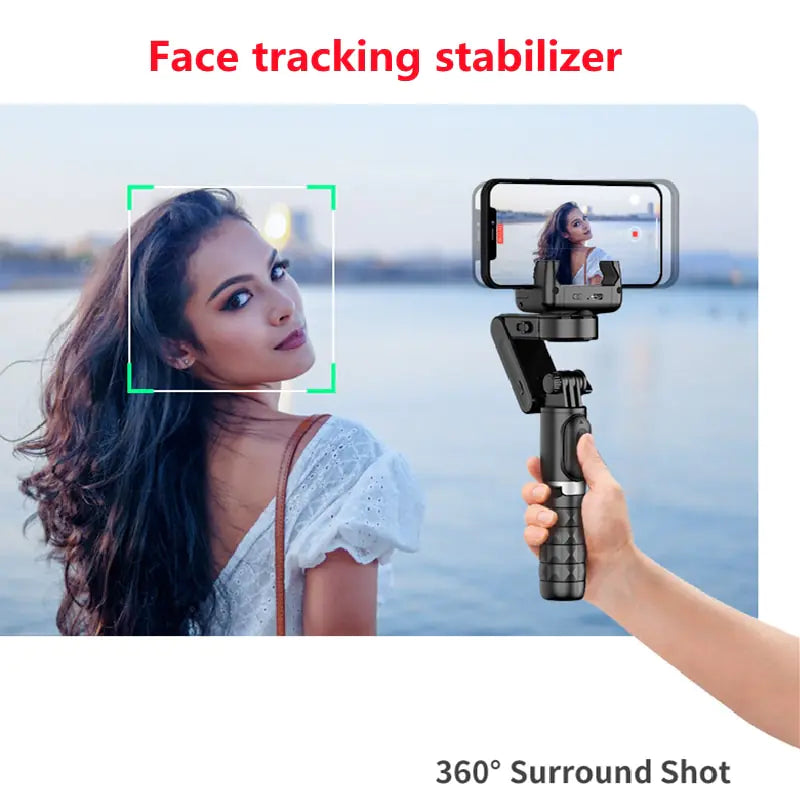 360 Rotation Gimbal Stabilizer Selfie Stick Tripod Fair Prices Online