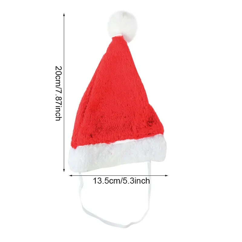 Christmas Pet Santa Hat Fair Prices Online