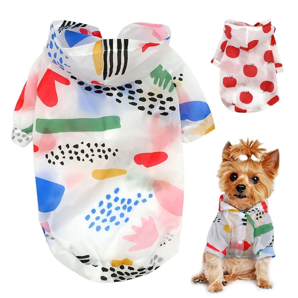 Small Pet Raincoat Fair Prices Online