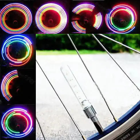 MULTI LED Bike Wheel Lights also for cars and Motorcycle Fair Prices Online