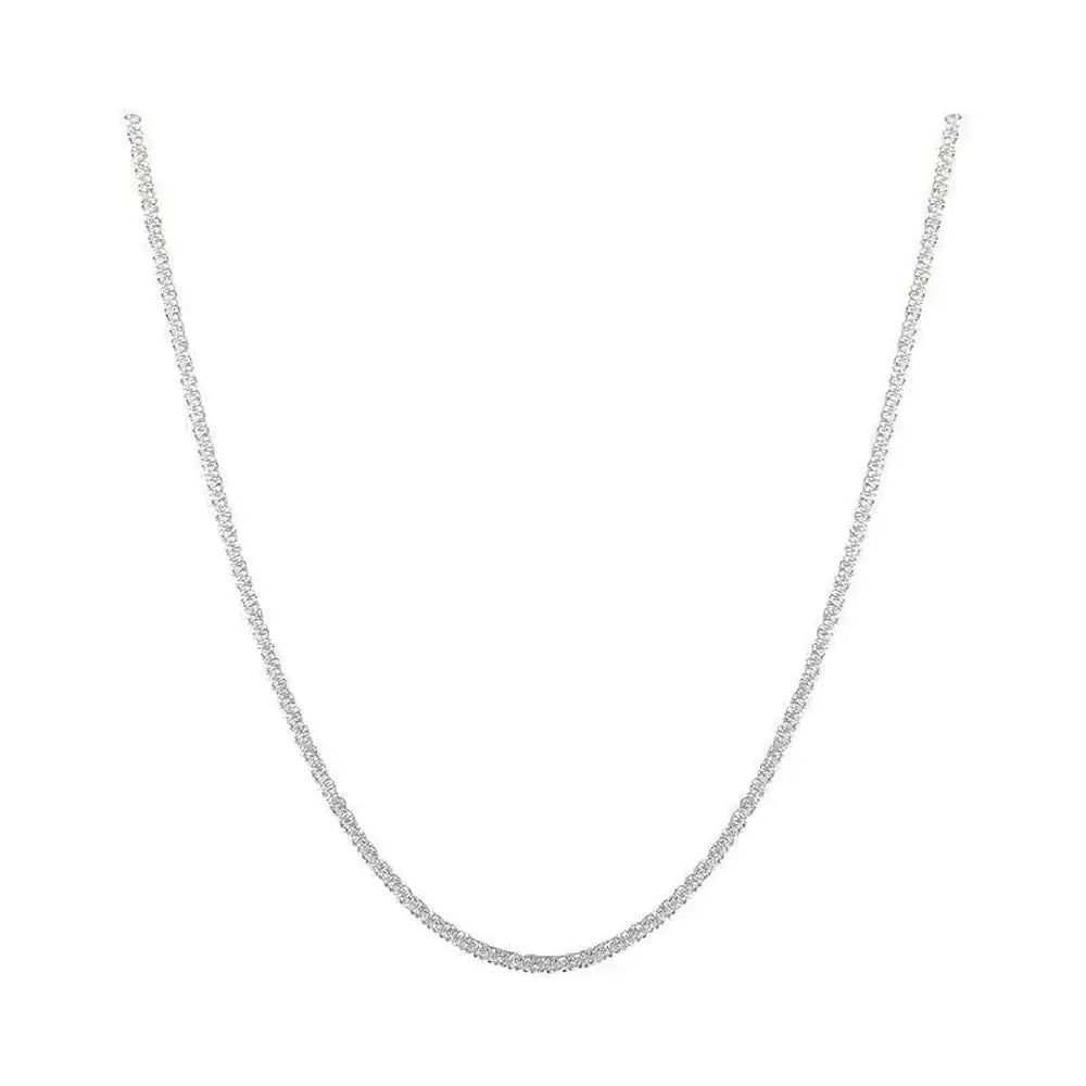 New Popular Silver Colour Sparkling Clavicle Chain Fair Prices Online